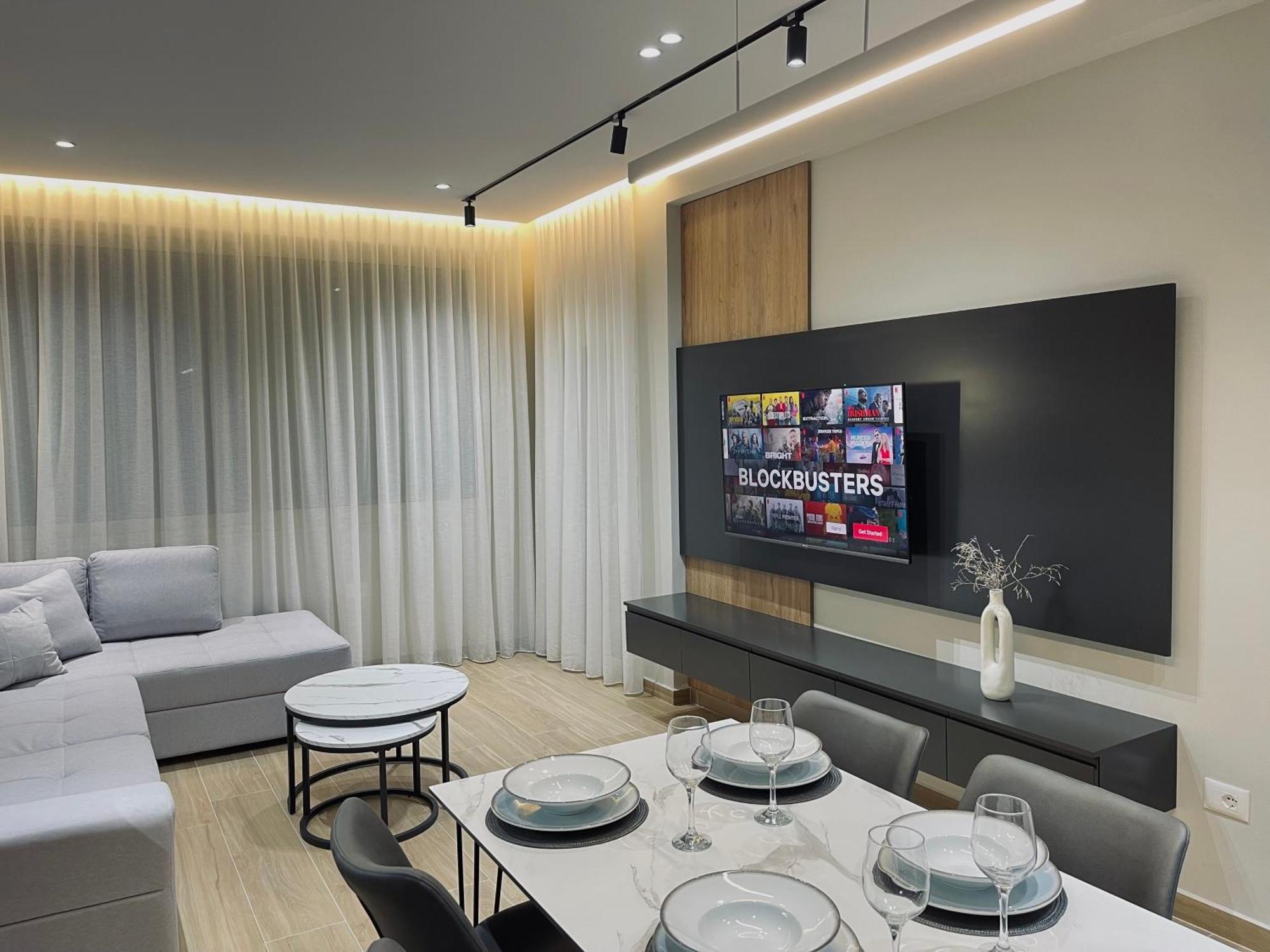 Luxurious Dreamy Seaview Apartment ดูร์เรส ภายนอก รูปภาพ